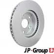 Jeu de 2 disques de frein avant JP GROUP 4863103600 - Visuel 2