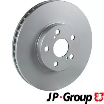 Jeu de 2 disques de frein avant JP GROUP 4863103800