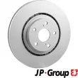 Jeu de 2 disques de frein avant JP GROUP 4863104200 - Visuel 1