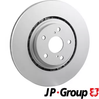 Jeu de 2 disques de frein avant JP GROUP 4863104200