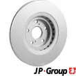Jeu de 2 disques de frein avant JP GROUP 4863104200 - Visuel 2