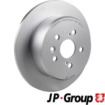 Jeu de 2 disques de frein avant JP GROUP 4863200200