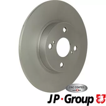 Jeu de 2 disques de frein avant JP GROUP 4863200300