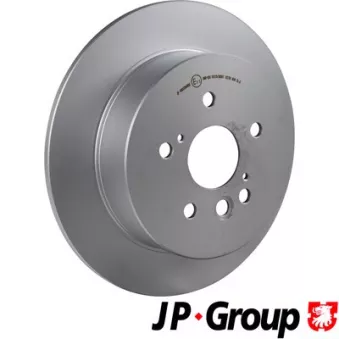 Jeu de 2 disques de frein avant JP GROUP 4863200400