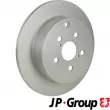 Jeu de 2 disques de frein avant JP GROUP 4863201000 - Visuel 1