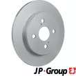 Jeu de 2 disques de frein avant JP GROUP 4863201100 - Visuel 1