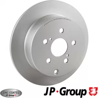 Jeu de 2 disques de frein avant JP GROUP 4863202100