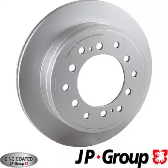 Jeu de 2 disques de frein avant JP GROUP 4863202400