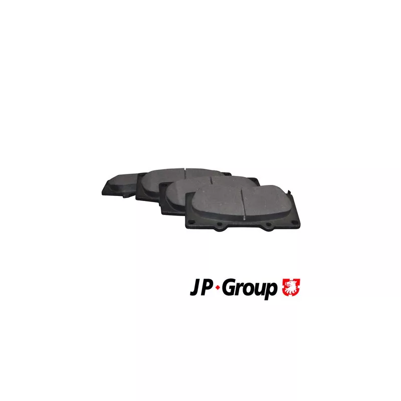 Jeu de 4 plaquettes de frein avant JP GROUP 4863600710