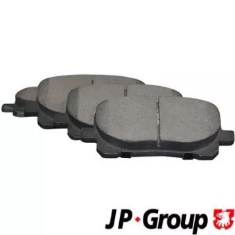 Jeu de 4 plaquettes de frein avant JP GROUP 4863600810