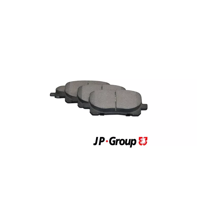 Jeu de 4 plaquettes de frein avant JP GROUP 4863600810