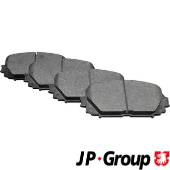 Jeu de 4 plaquettes de frein avant JP GROUP 4863601610