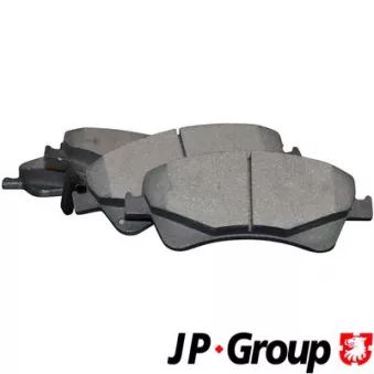 Jeu de 4 plaquettes de frein avant JP GROUP 4863601710