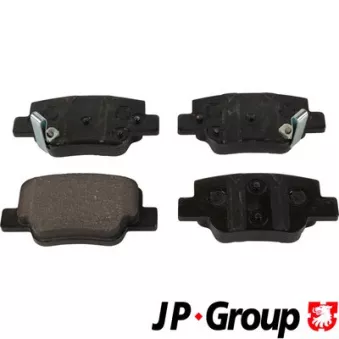 Jeu de 4 plaquettes de frein avant JP GROUP 4863602010