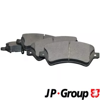 Jeu de 4 plaquettes de frein avant JP GROUP 4863602410