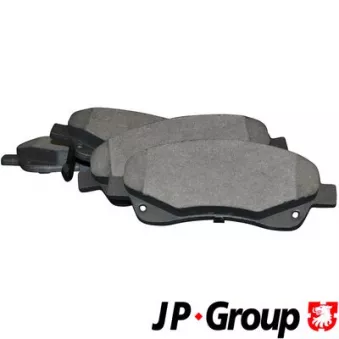 Jeu de 4 plaquettes de frein avant JP GROUP 4863602510