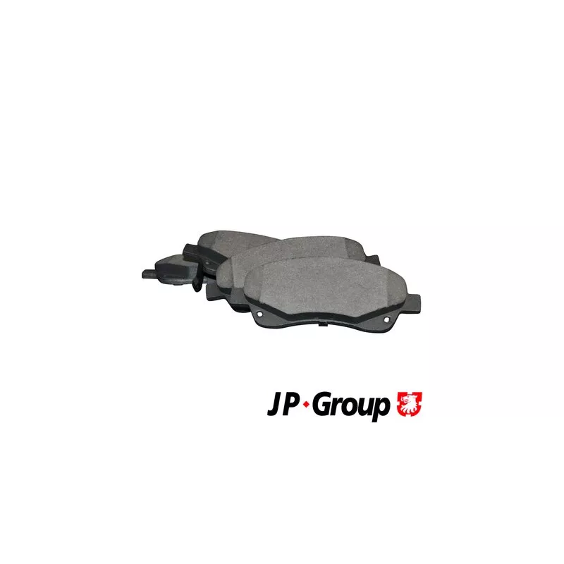Jeu de 4 plaquettes de frein avant JP GROUP 4863602510