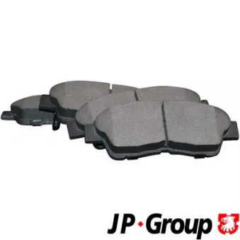 Jeu de 4 plaquettes de frein avant JP GROUP 4863602710