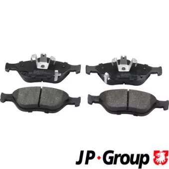 Jeu de 4 plaquettes de frein avant JP GROUP 4863603810