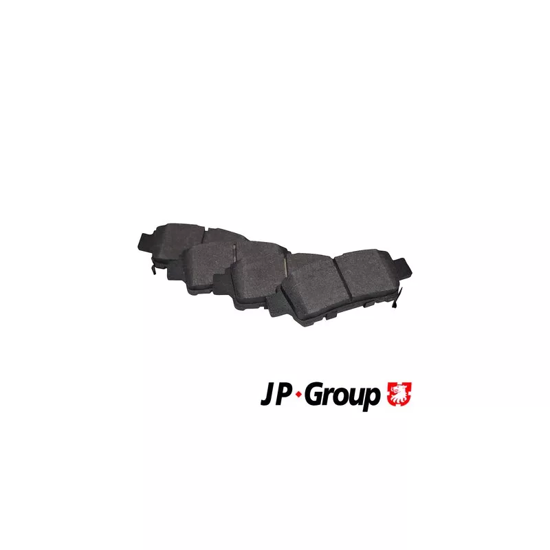 Jeu de 4 plaquettes de frein arrière JP GROUP 4863700510