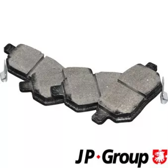 Jeu de 4 plaquettes de frein arrière JP GROUP 4863700910