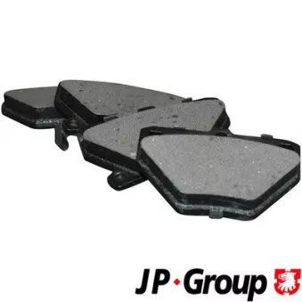 Jeu de 4 plaquettes de frein arrière JP GROUP 4863701110