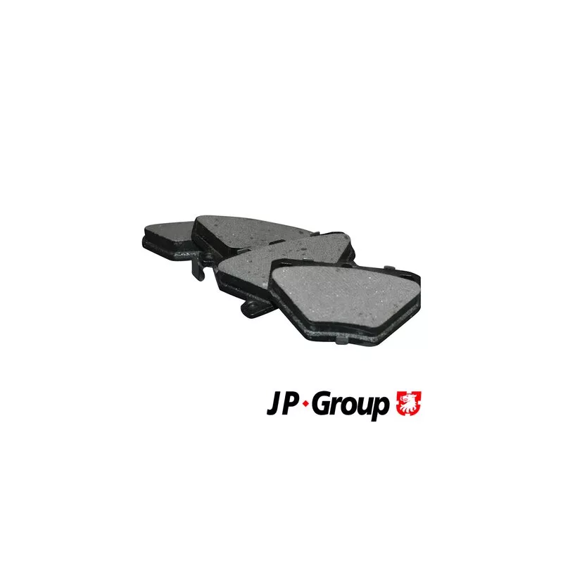 Jeu de 4 plaquettes de frein arrière JP GROUP 4863701110