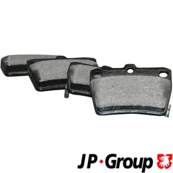 Jeu de 4 plaquettes de frein arrière JP GROUP 4863701210