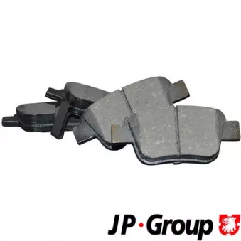 Jeu de 4 plaquettes de frein arrière JP GROUP 4863701410