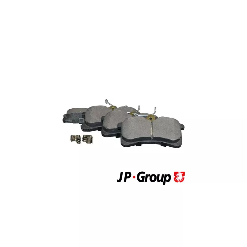 Jeu de 4 plaquettes de frein arrière JP GROUP 4863701510