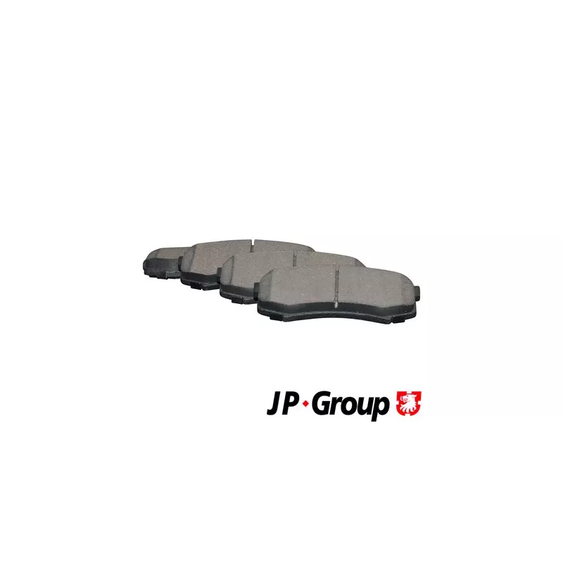 Jeu de 4 plaquettes de frein arrière JP GROUP 4863701710