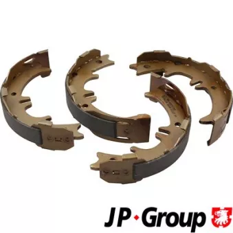 Jeu de mâchoires de frein, frein de stationnement JP GROUP 4863900310