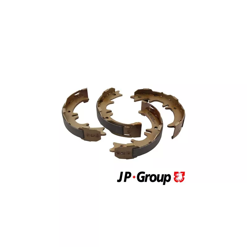 Jeu de mâchoires de frein, frein de stationnement JP GROUP 4863900310