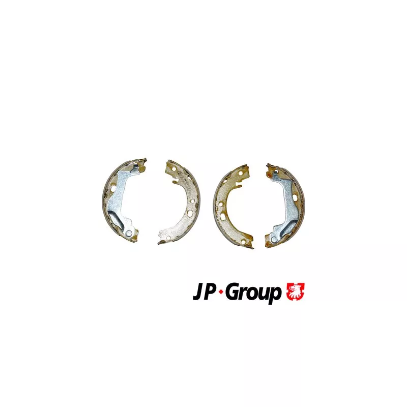 Jeu de 4 plaquettes de frein arrière JP GROUP 4863901210