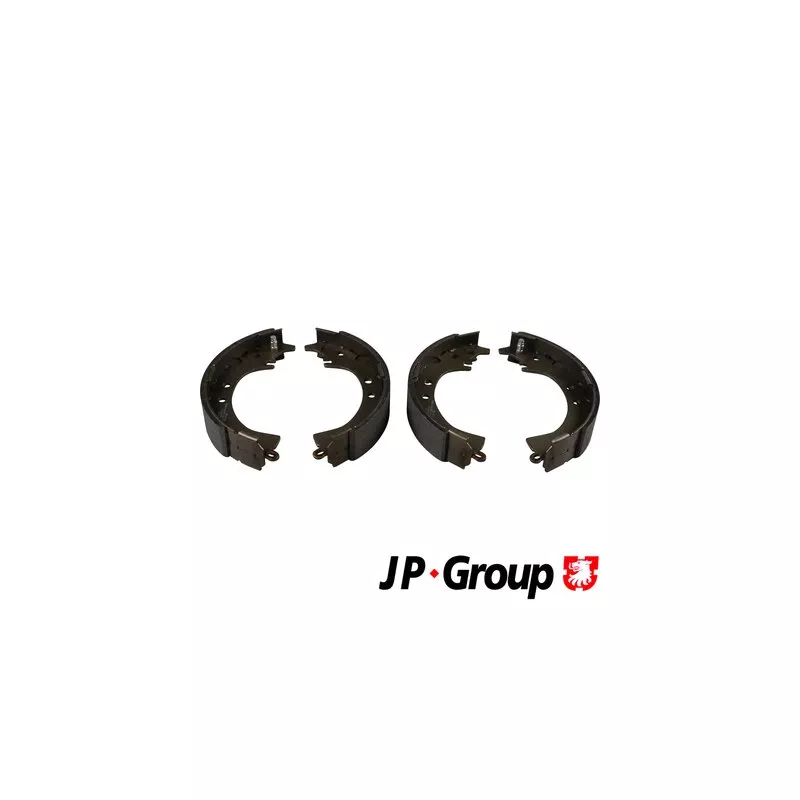 Jeu de 4 plaquettes de frein arrière JP GROUP 4863901510