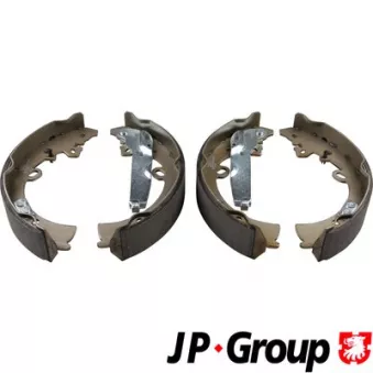 Jeu de 4 plaquettes de frein arrière JP GROUP 4863901610