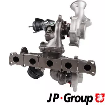 Turbocompresseur, suralimentation JP GROUP 4917405300