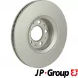 Jeu de 2 disques de frein avant JP GROUP 4963101000 - Visuel 2