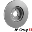 Jeu de 2 disques de frein avant JP GROUP 4963101100 - Visuel 2