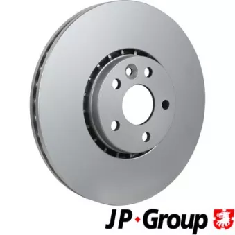 Jeu de 2 disques de frein avant JP GROUP 4963101200