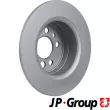 Jeu de 2 disques de frein avant JP GROUP 4963200100 - Visuel 2