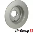 Jeu de 2 disques de frein avant JP GROUP 4963200200 - Visuel 2