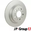 Jeu de 2 disques de frein avant JP GROUP 4963200500 - Visuel 1