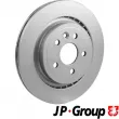 Jeu de 2 disques de frein avant JP GROUP 4963200800 - Visuel 1