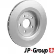 Jeu de 2 disques de frein avant JP GROUP 4963200800 - Visuel 2