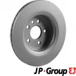 Jeu de 2 disques de frein avant JP GROUP 4963200900 - Visuel 2