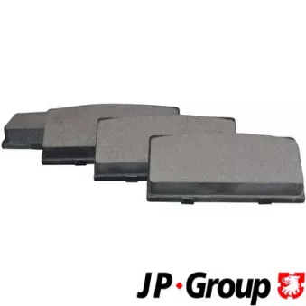 Jeu de 4 plaquettes de frein avant JP GROUP 4963600110