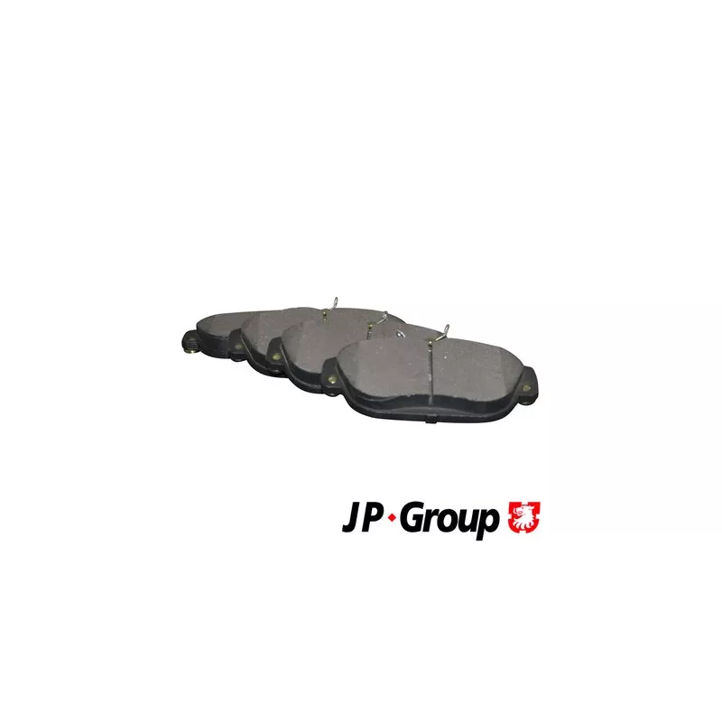 Jeu de 4 plaquettes de frein avant JP GROUP 4963600410