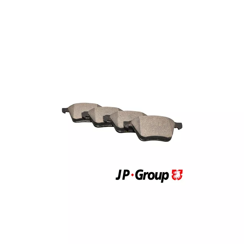 Jeu de 4 plaquettes de frein avant JP GROUP 4963600610