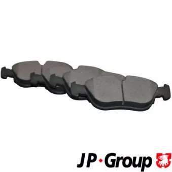 Jeu de 4 plaquettes de frein avant JP GROUP 4963600810